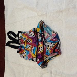 2PC XOXO Multi Colored Bikini